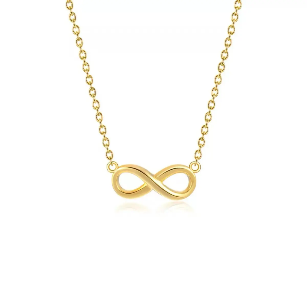 Infinity Shaped Pendant Necklace