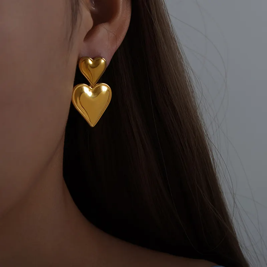 Frida Heart Shaped Earrings