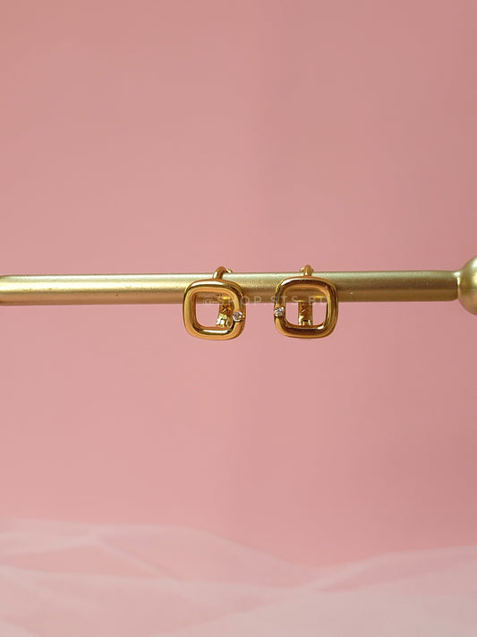 Eddie Upper Lobe Hoop Earrings 1 cm