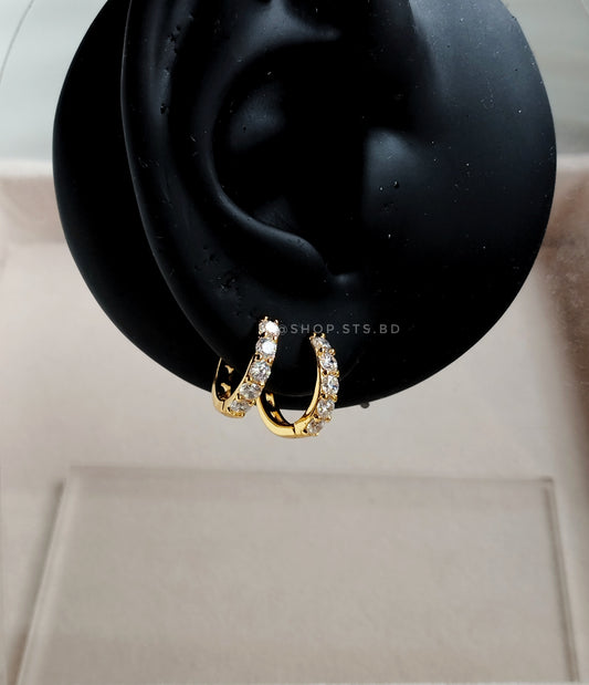 Paula Hoop Earrings 1.2 Cm