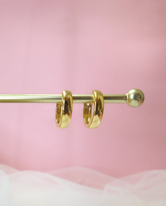 Essential Thick Hoop Earrings 1.6 cm