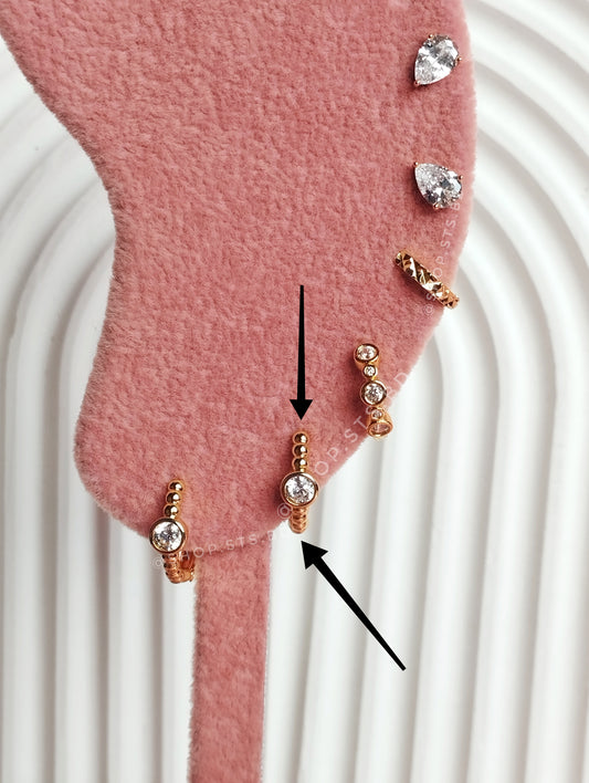 York Hoop Earrings 1.4 Cm