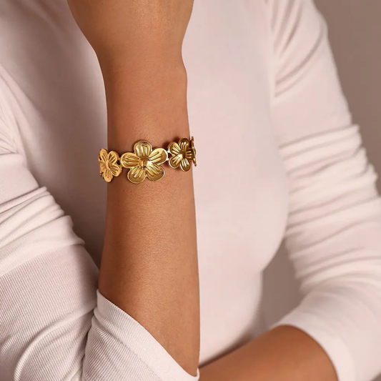 Posy Cuff Bracelet