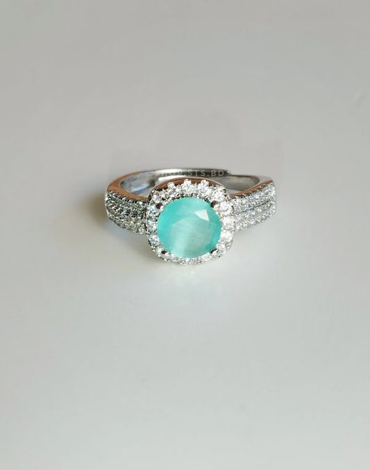 Demi Mint Ring - Adjustable Size