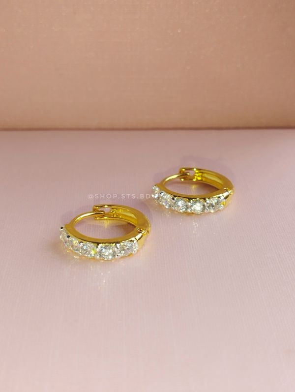 Kira Upper Lobe Hoops 0.8 cm