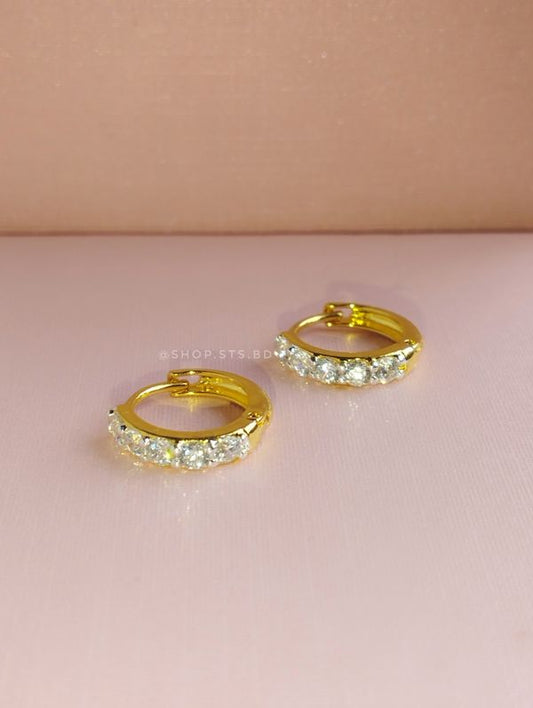 Kira Upper Lobe Hoops 0.8 cm