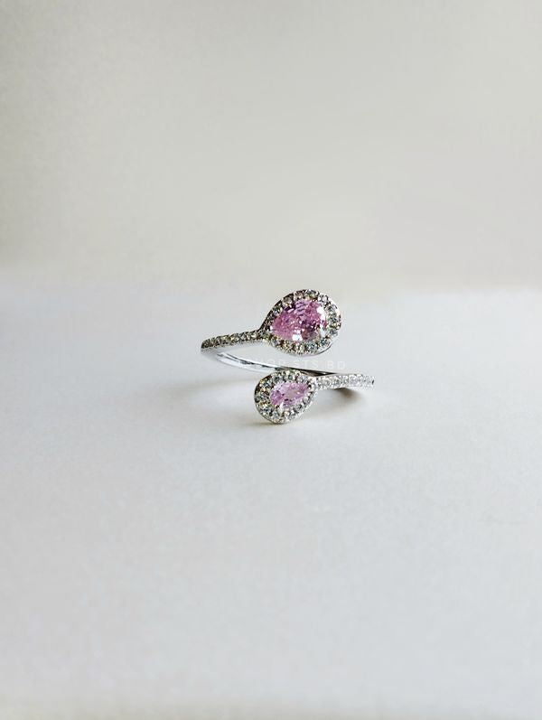 Serena Ring - Pink [ Adjustable]