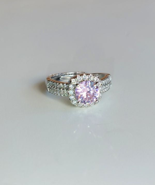 Demi Pink Ring - Adjustable size