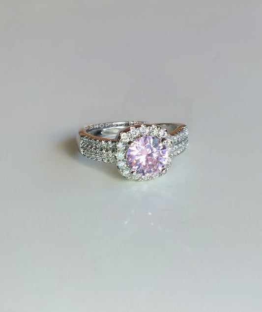 Demi Pink Ring - Adjustable size