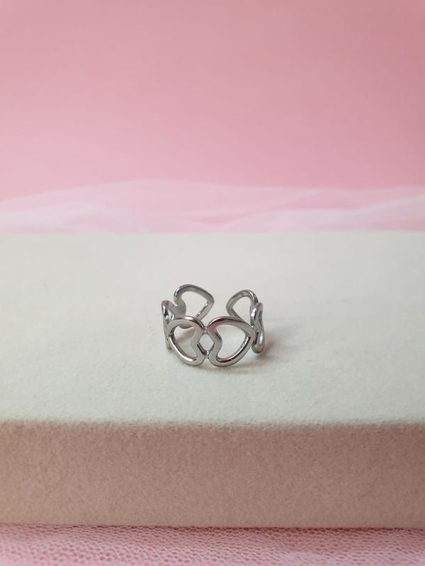 Luver Girl Heart Shaped Ring
