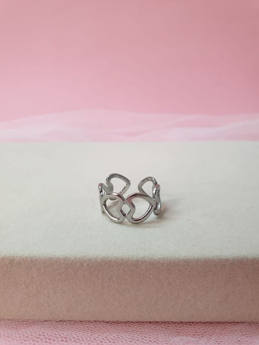 Luver Girl Heart Shaped Ring