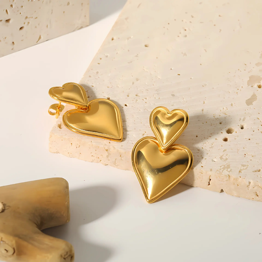 Frida Heart Shaped Earrings