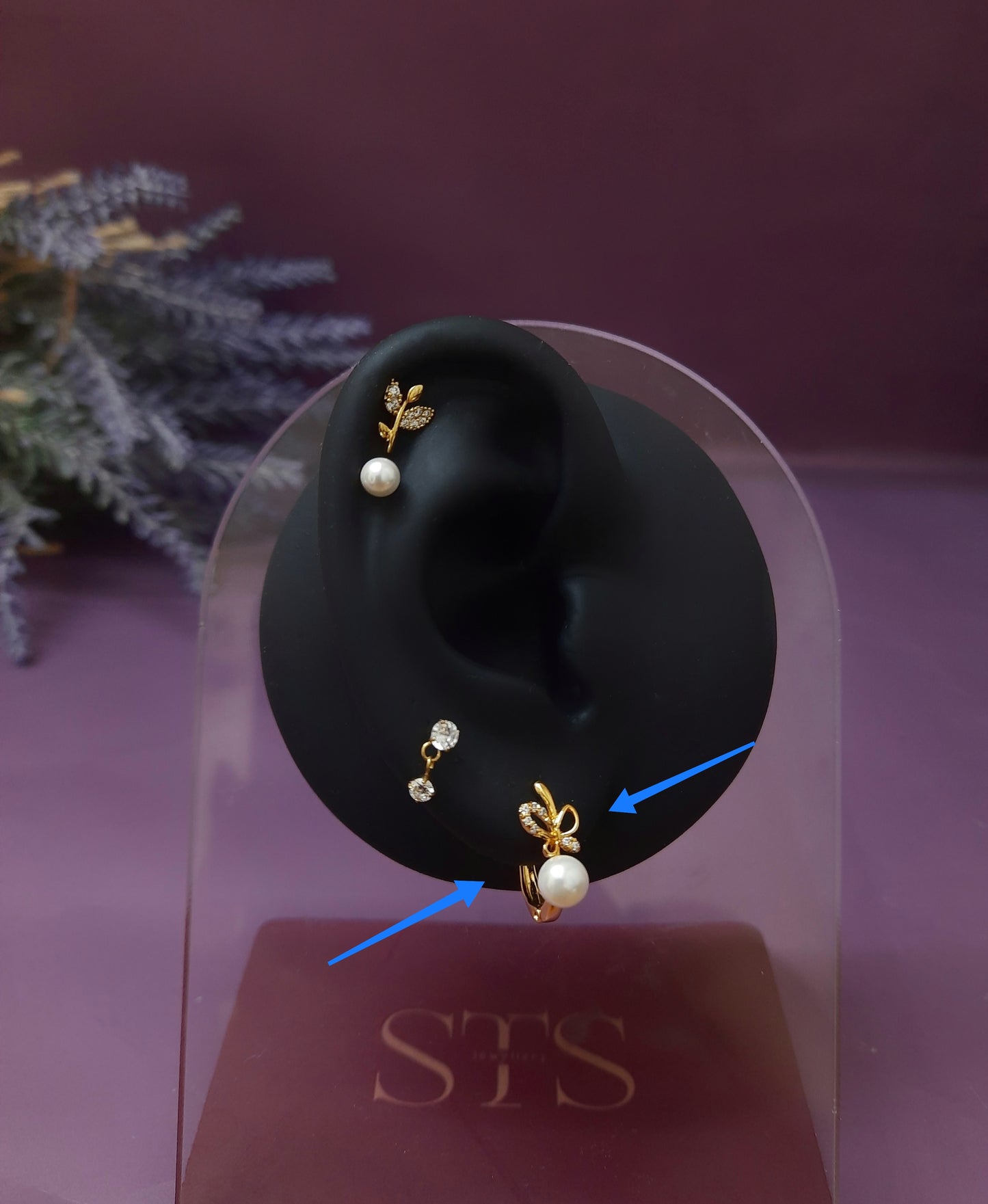 Faye Hoop Earrings 1.1 Cm