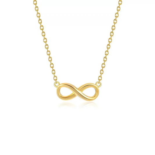 Infinity Shaped Pendant Necklace