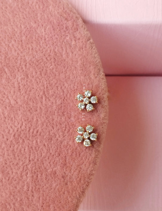 Bloom Mini Stud Earrings
