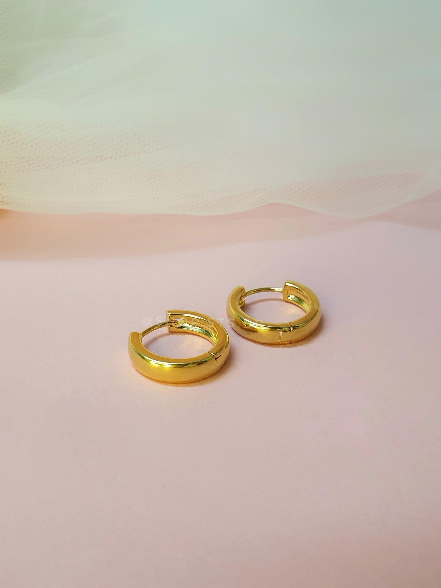 Essential Thick Hoop Earrings 1.6 cm