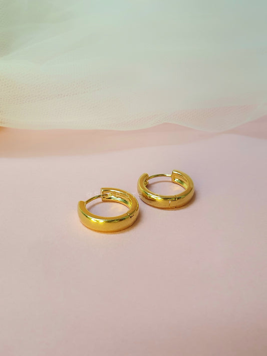 Essential Thick Hoop Earrings 1.6 cm