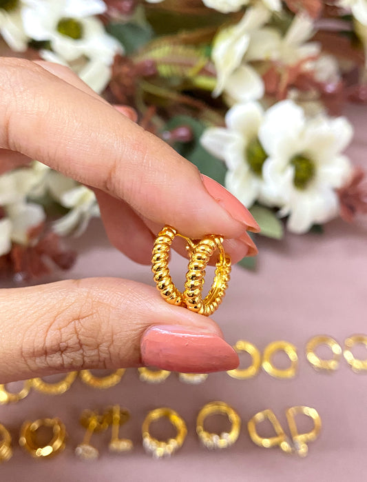 Ruslan Hoop Earrings 1.3 cm