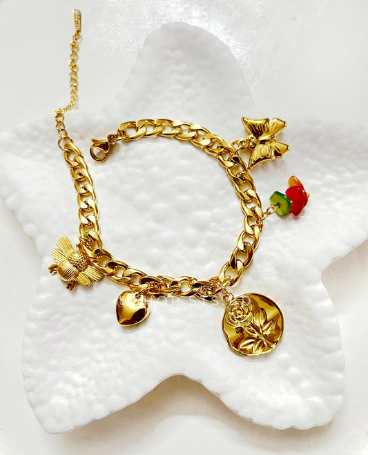 Jesper Vintage Charm Bracelet
