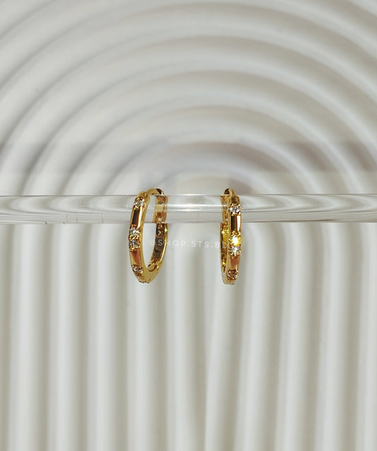 Solaris Sleek Hoop Earrings 1.6 Cm