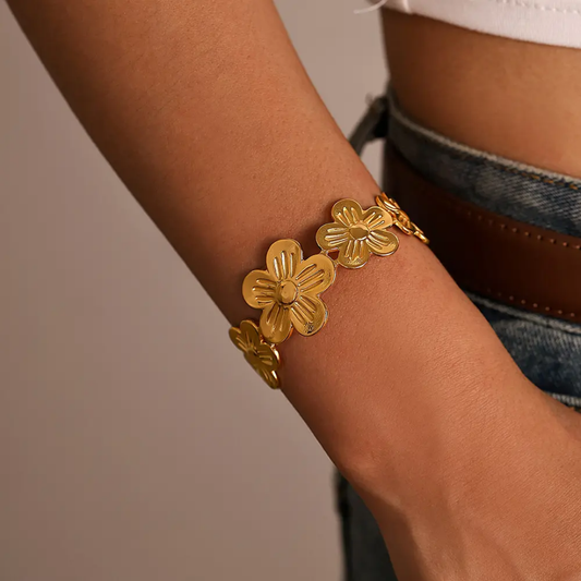 Posy Cuff Bracelet