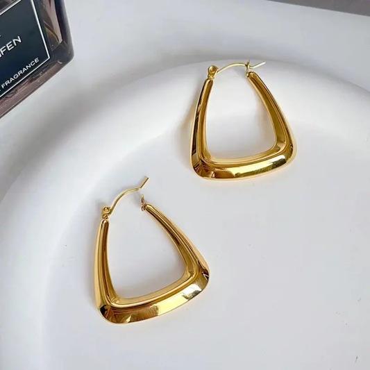 Lara Rectangular Hoops
