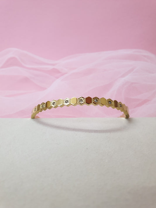 Hive Bangle Bracelet