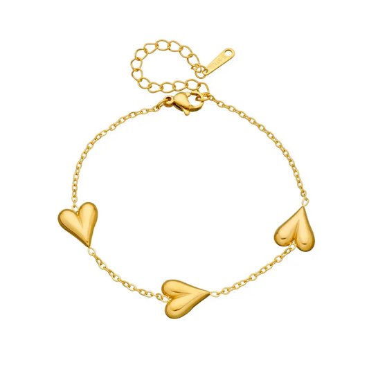Soul Heart Charm Chain Bracelet