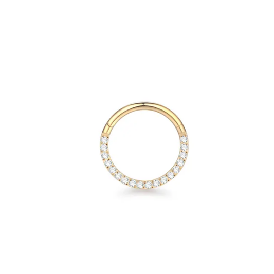 [1 Piece] Karina Hoop Earring For Diath OR Septum Piercings