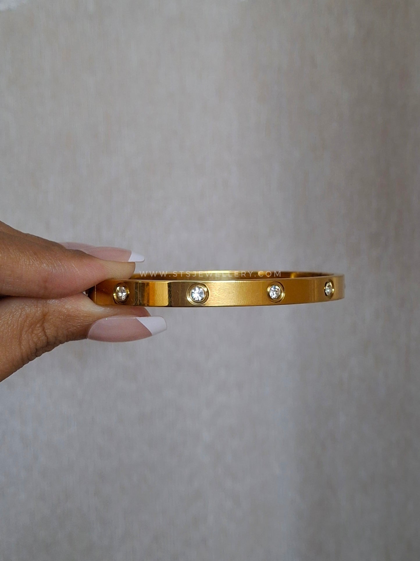 Nova Golden Bangle Bracelet