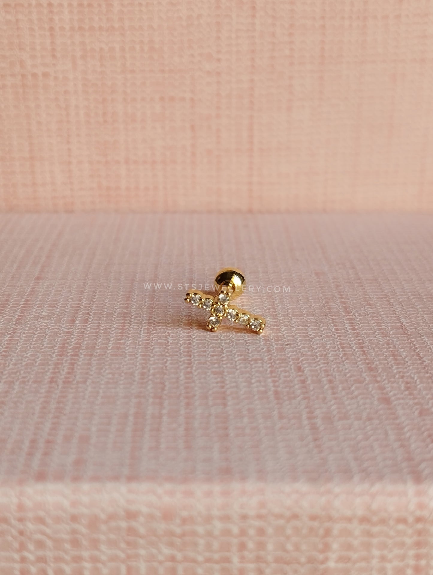 [Single] Faith Screwback Stud Earrings