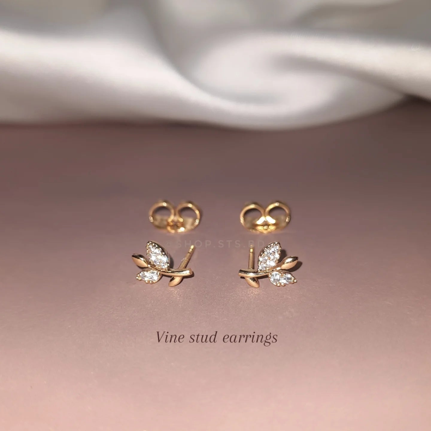 Vine Stud Earrings