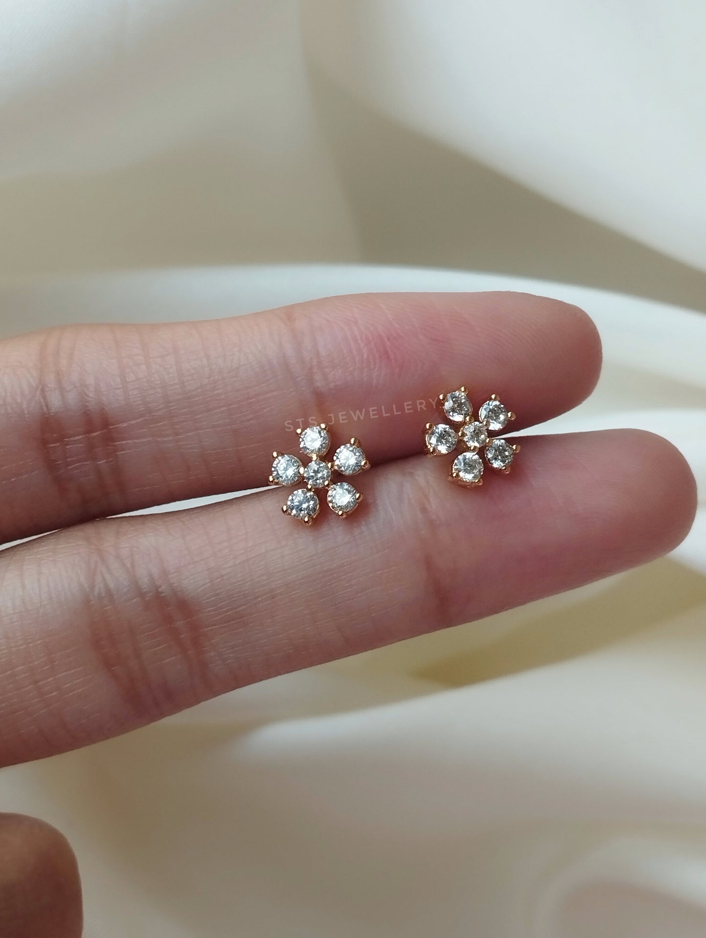 Bloom Mini Stud Earrings